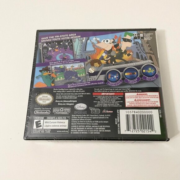 Phineas and Ferb Across the 2nd Dimension Nintendo DS Disney Video Game - Picture 4 of 15